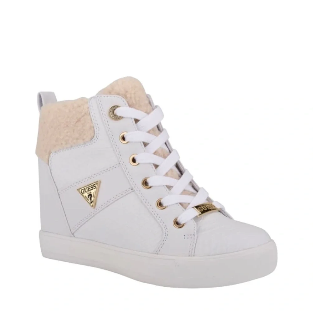 New GUESS Della Hidden Wedges Sneakers SZ 6.5